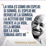 Inspírate con las célebres palabras de Gandhi