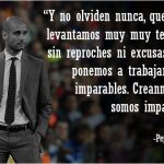 Las Mejores Frases de Inspiración de Pep Guardiola
