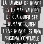 Palabras de Honor: El poder de las frases inspiradoras