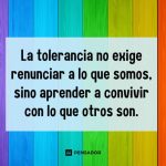 Palabras inspiradoras para fomentar la tolerancia