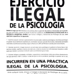 Práctica de psicología sin colegiación: implicaciones y riesgos legales