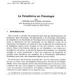 Profundiza en la Psicología Estadística y Probabilidad