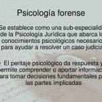 Psicología Forense en Juzgados de Vigilancia Penitenciaria