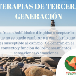 ¿Qué son las terapias de tercera generación?