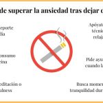 Supera la ansiedad por dejar de fumar