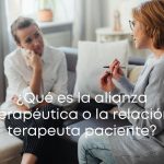 Vínculo esencial entre psicólogo y paciente