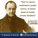 Citas Inspiradoras de Auguste Comte
