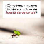 Domina tus acciones y decisiones diarias