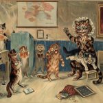 El arte felino y la esquizofrenia de Louis Wain