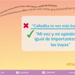 Frases para desafiar y combatir el sexismo cotidiano