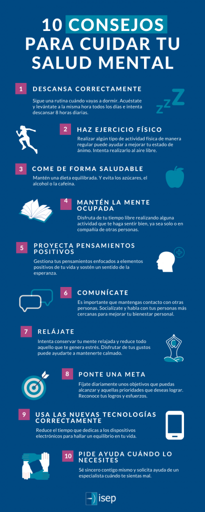 Hábitos que promueven el bienestar mental