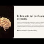 Impacto de la falta de sueño en la memoria