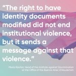 Importancia de aceptar la identidad propia en personas trans