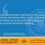 Importancia del Derecho al Descanso para Trabajadores