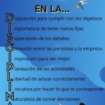 La clave del éxito: importancia de la disciplina