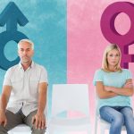 Notables contrastes entre hombre y mujer