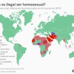 Países donde ser LGBTIQ está prohibido por ley