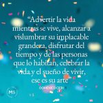 Palabras para Celebrar el Arte de Vivir