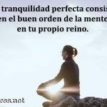 Palabras para la tranquilidad y serenidad