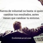Razones por las que la fuerza de voluntad no basta