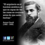 Reflexiones Inspiradoras de Antoni Gaudí