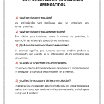 Guía Completa Sobre los Aminoácidos
